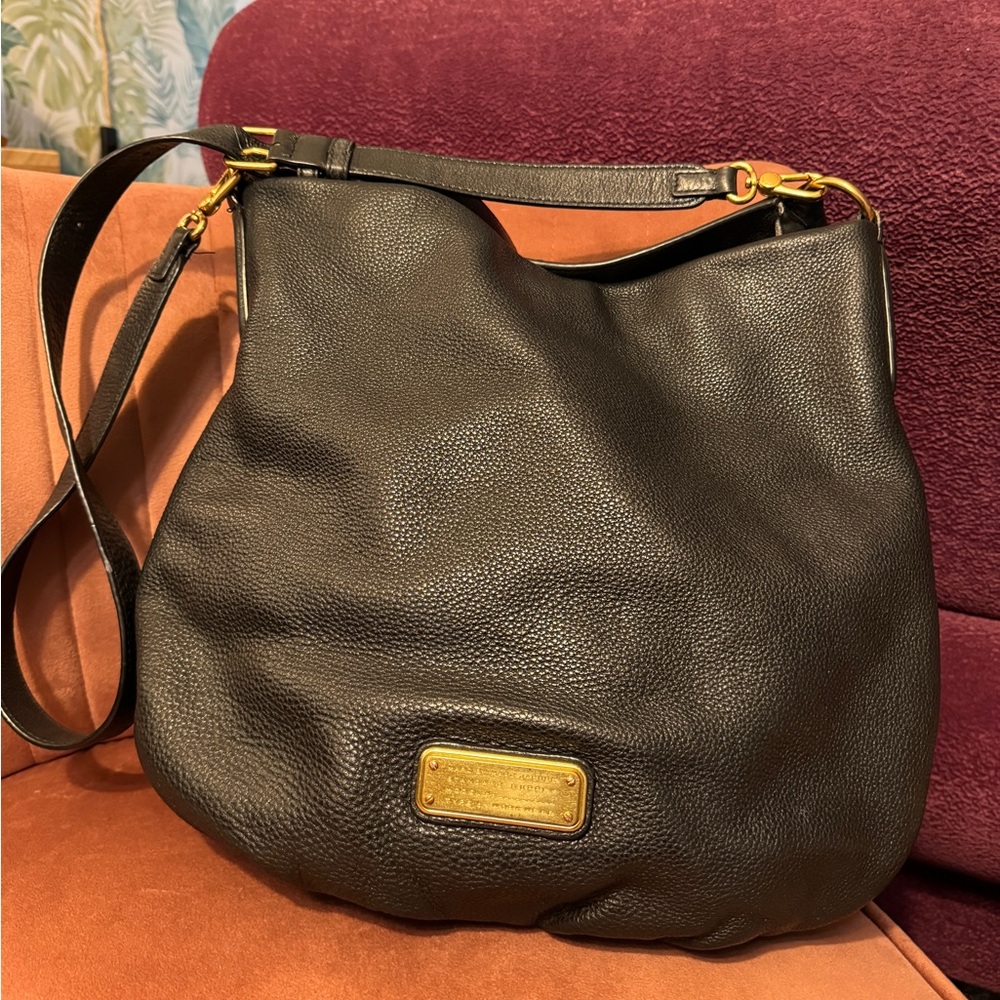 Marc by Marc Jacobs pebbled leather standard supply hobo handbag